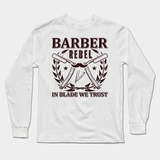 Barber Design Barber Rebel 57 Long Sleeve T-Shirt